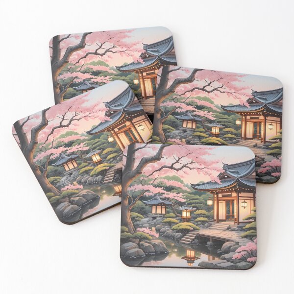 Item preview, Magic in the Japanese garden designed and sold by ArtBoom73.