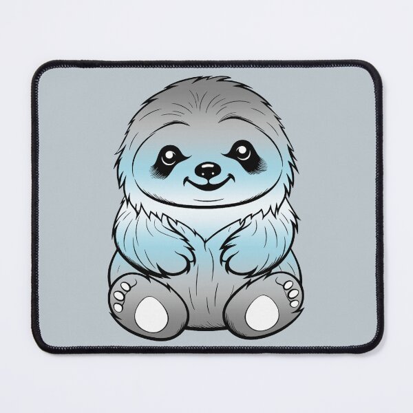 Item preview, Cute Demiboy Pride Flag Sloth, Subtle Kawaii Demiboy Sloth Design designed and sold by Travelslightly.