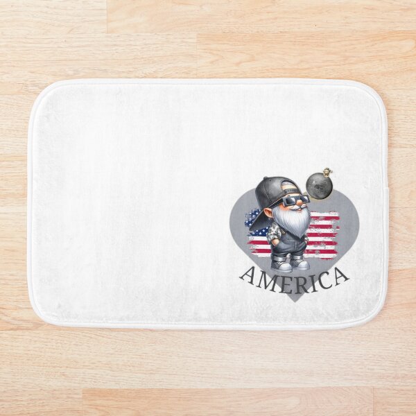 Item preview, Symbols of America.  Cool silver fox biker. Happy 4th of july designed and sold by Monday Carrington.