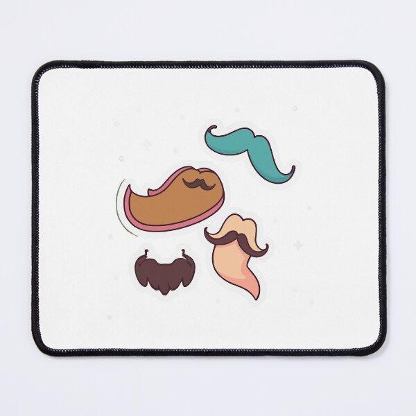 Item preview, Whimsical Floating Beards - Magical Facial Hair Collection designed and sold by NiftyWrx.