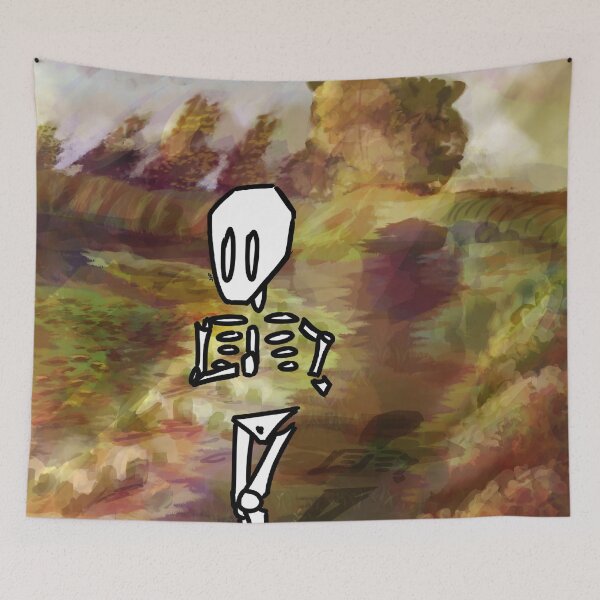 Item preview, #026 Skeleton’s Countryside Jog designed and sold by Jasmine Froley.