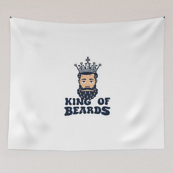 Item preview, King of Beards Royal Emblem designed and sold by NiftyWrx.