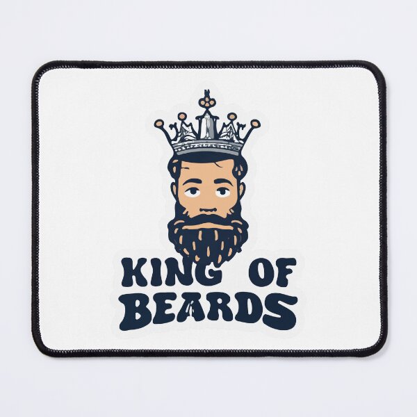 Item preview, King of Beards Royal Emblem designed and sold by NiftyWrx.