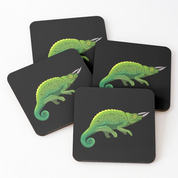 Item preview, Green Horned Chameleon designed and sold by HauntedHerps.
