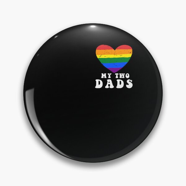 Item preview, I love my two dads Gay LGBTQ+ Pride Month Vintage retro designed and sold by MTRBSK11.