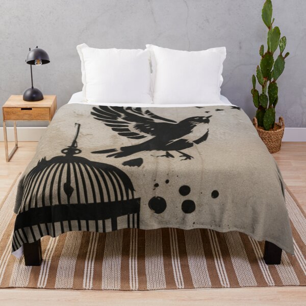Item preview, Bird Stencil Graffiti designed and sold by Bomax121.