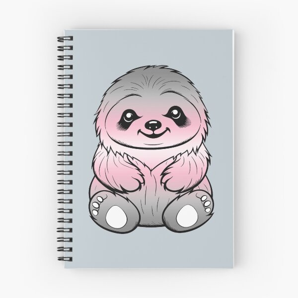 Item preview, Cute Demigirl Pride Flag Sloth, Subtle Kawaii Demigirl Sloth Design designed and sold by Travelslightly.