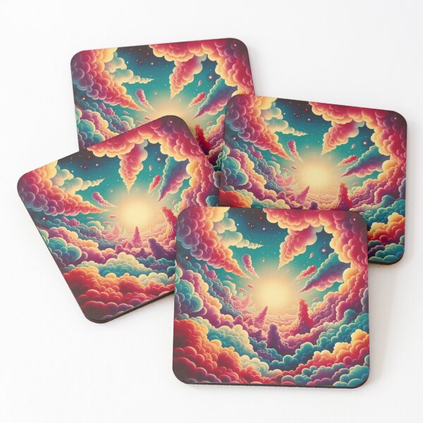 Item preview, trippy psychedelic sky designed and sold by scabsecrete.