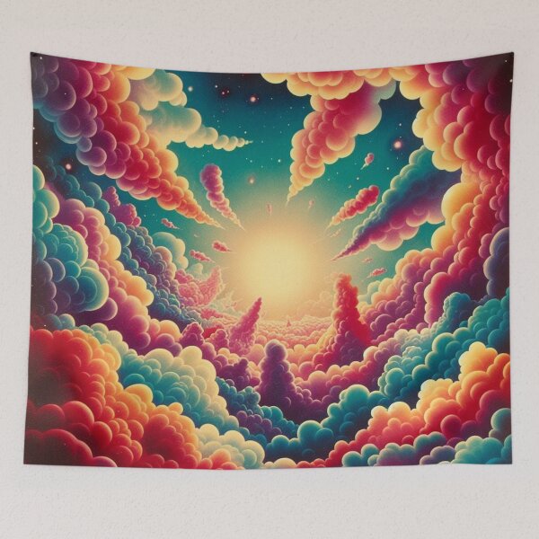Item preview, trippy psychedelic sky designed and sold by scabsecrete.