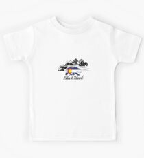 Schwarzer Falke Colorado Kinder T-Shirt