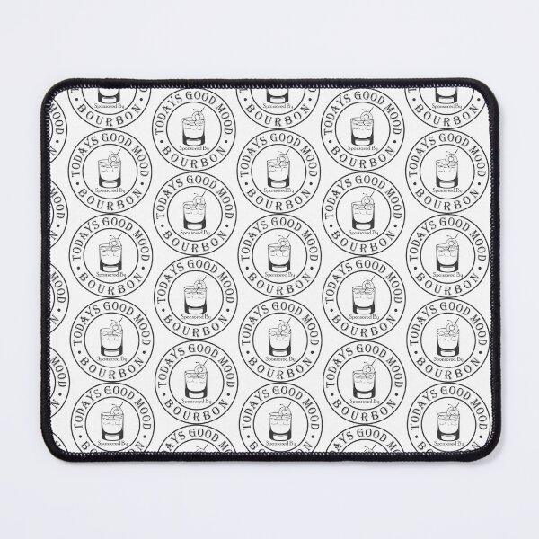 Item preview, Todays Good Mood Sponsored By Bourbon designed and sold by TheStickerForge.