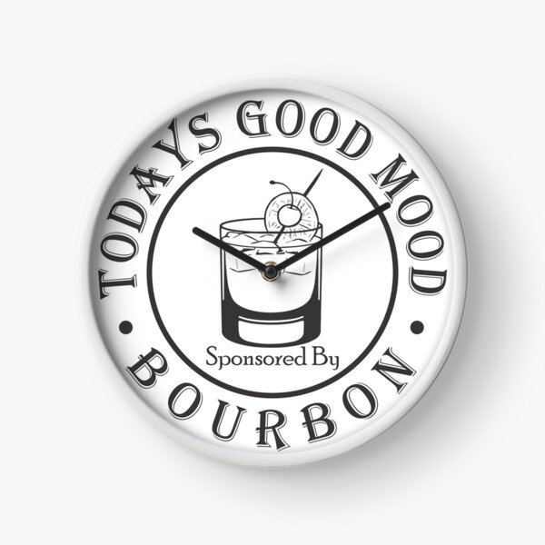 Item preview, Todays Good Mood Sponsored By Bourbon designed and sold by TheStickerForge.