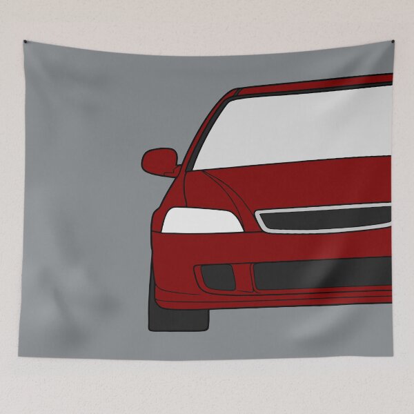 Item preview, Honda Civic MA MB MC Aerodeck wine red designed and sold by EdimDesign.