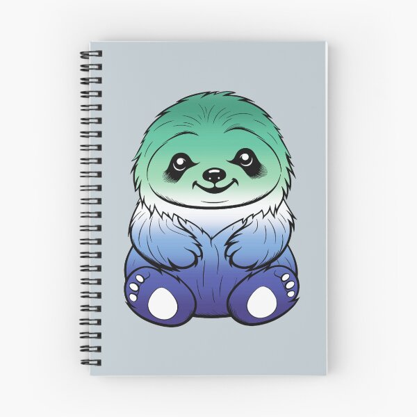 Item preview, Cute Gay MLM Pride Flag Sloth, Subtle Kawaii MLM Sloth Design designed and sold by Travelslightly.