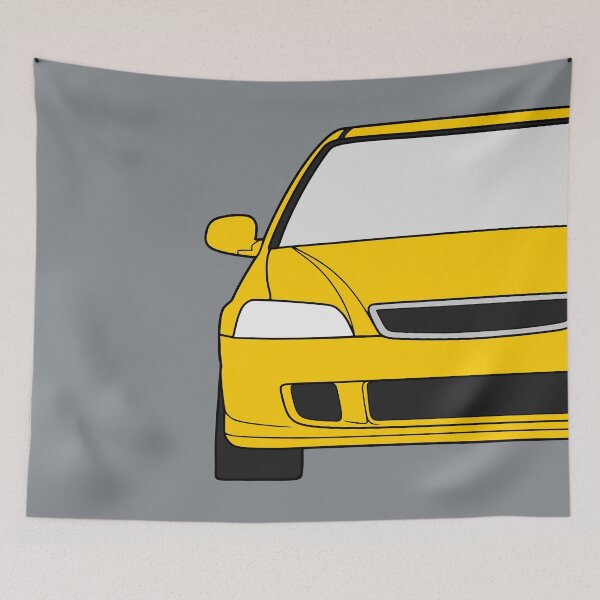 Item preview, Honda Civic MA MB MC Aerodeck yellow designed and sold by EdimDesign.