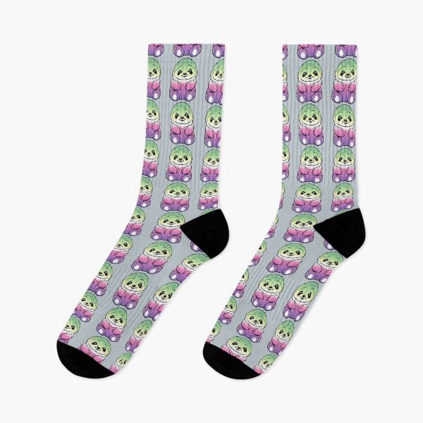 Item preview, Cute Genderfae Pride Flag Sloth, Subtle Kawaii Genderdoe Sloth Design, fae faer genderfaunet  designed and sold by Travelslightly.