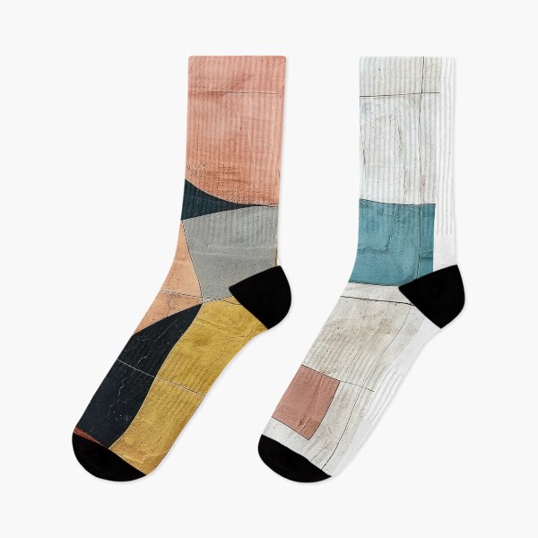Aperçu de l'œuvre Conception de décor géométrique minimaliste Bauhaus créée et vendue par ArtFusion-Shop.