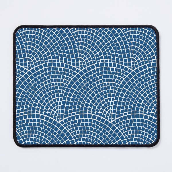 Item preview, The Square fan - classic blue designed and sold by crumpsticks.