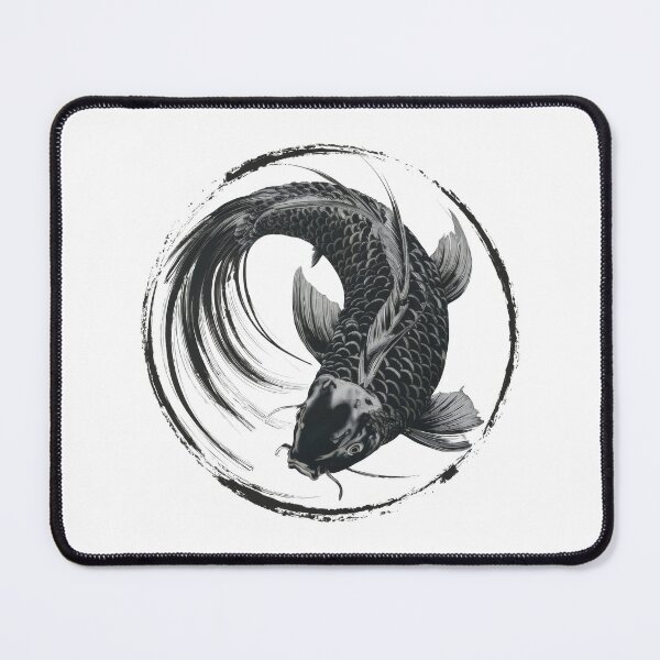 Item preview, Vintage Asian Japanese Koi designed and sold by Angry Swan Designs.