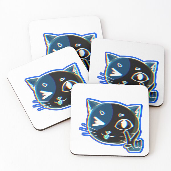 Aperçu de l'œuvre Negative cat peace sign créée et vendue par YokoSauonji12.