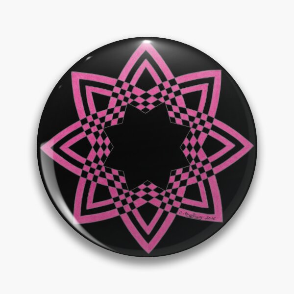 Item preview, Checkered rosette designed and sold by nounouangelique.