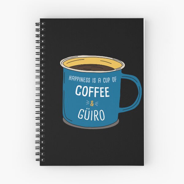 Item preview, Güiro & Coffee is happiness designed and sold by orlumbuspirate.