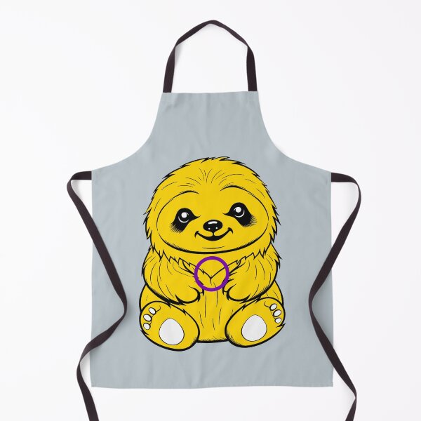 Item preview, Cute Intersex Pride Flag Sloth, Subtle Kawaii Intersex Sloth Design designed and sold by Travelslightly.