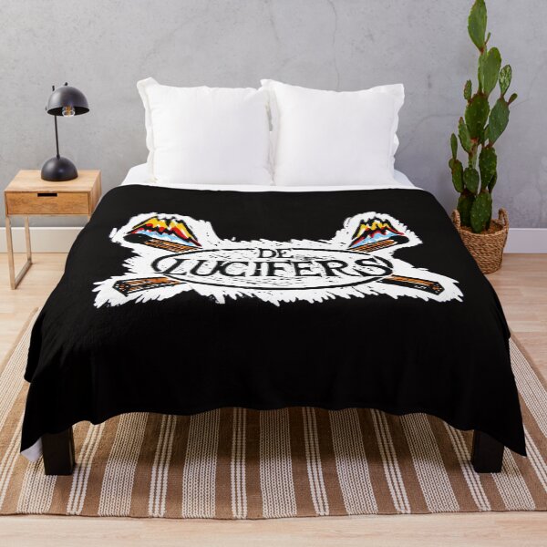 Item preview, De Lucifers Rock Band Logo Lino designed and sold by PaulDelaunay.