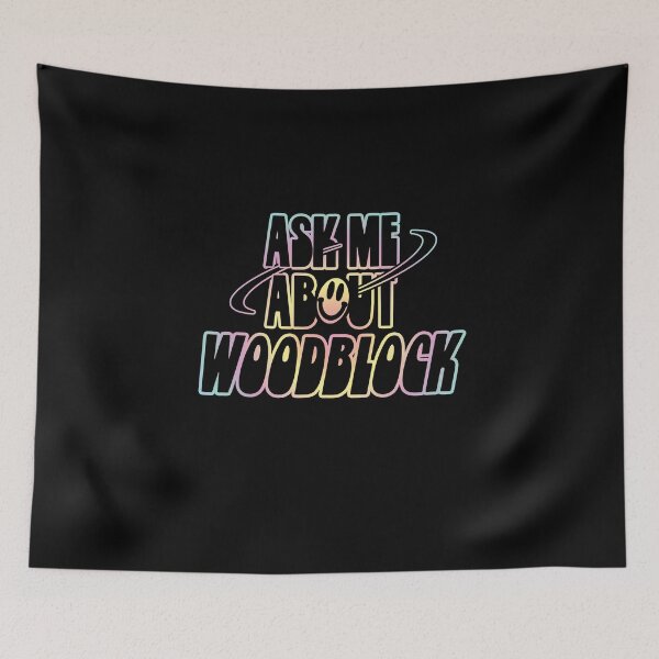 Item preview, Ask Me About Woodblock designed and sold by orlumbuspirate.