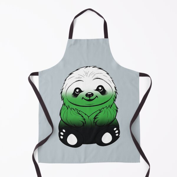 Item preview, Cute Neutrois Pride Flag Sloth, Subtle Kawaii Neutrois Sloth Design designed and sold by Travelslightly.