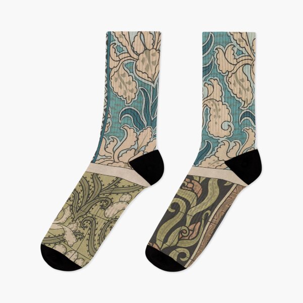 Item preview, Art Nouveau Botanical Patterns  designed and sold by JoolyA.
