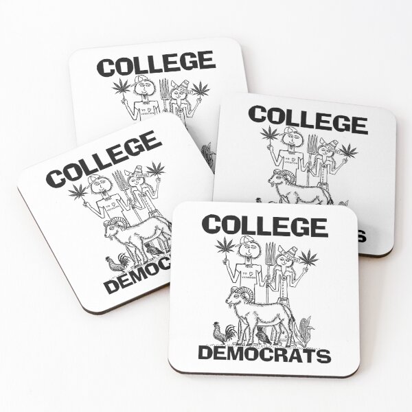 Item preview, COLLEGE DEMOCRATS ~ RANCH MAN ~ RANCH WOMAN ~ SHEEP ~ (V-6-109) designed and sold by RodeoMalibu.