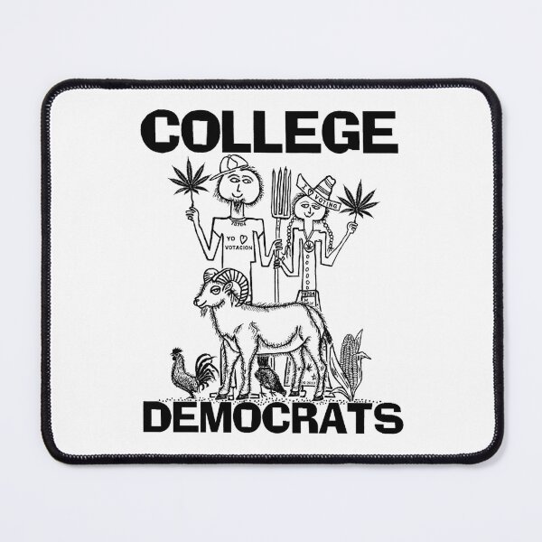 Item preview, COLLEGE DEMOCRATS ~ RANCH MAN ~ RANCH WOMAN ~ SHEEP ~ (V-6-109) designed and sold by RodeoMalibu.
