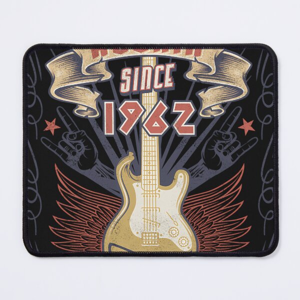 Item preview, Rockin' Since 1962 Rock Music Lover designed and sold by RonaWrazen.