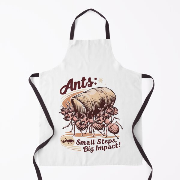 Item preview, A cool T-shirt for insect lovers. Depicts ants at work- 'ANTS: SMALL STEPS, BIG IMPACT!'. designed and sold by Gadget80.