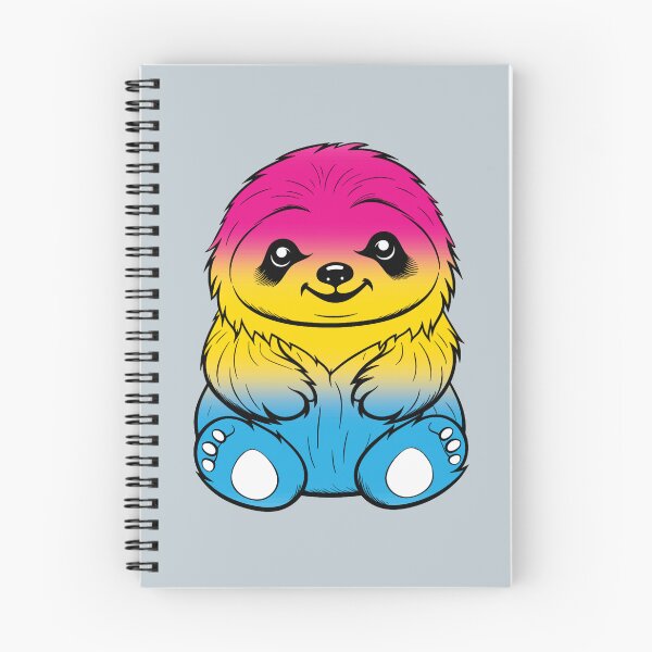 Item preview, Cute Pansexual Pride Flag Sloth, Subtle Kawaii Pan Sloth Design designed and sold by Travelslightly.