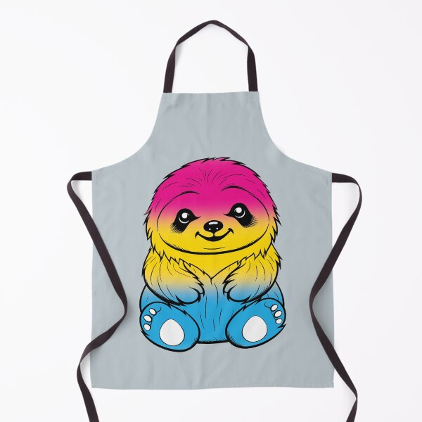 Item preview, Cute Pansexual Pride Flag Sloth, Subtle Kawaii Pan Sloth Design designed and sold by Travelslightly.