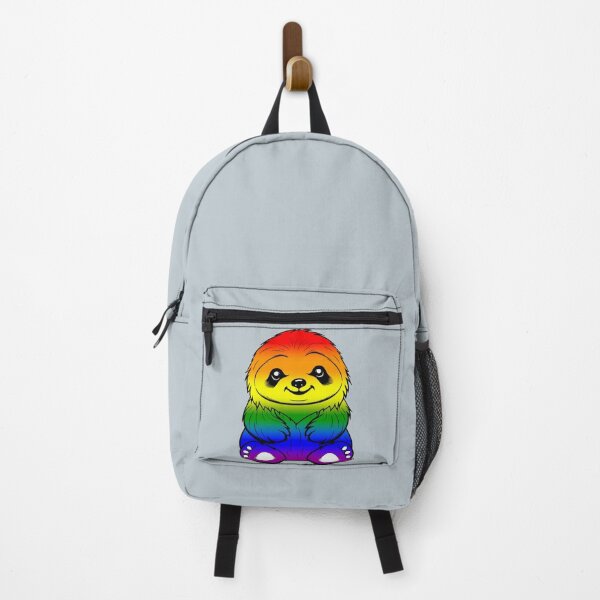 Item preview, Cute LGBTQIA+ Pride Flag Sloth, Subtle Kawaii Rainbow Sloth Design designed and sold by Travelslightly.