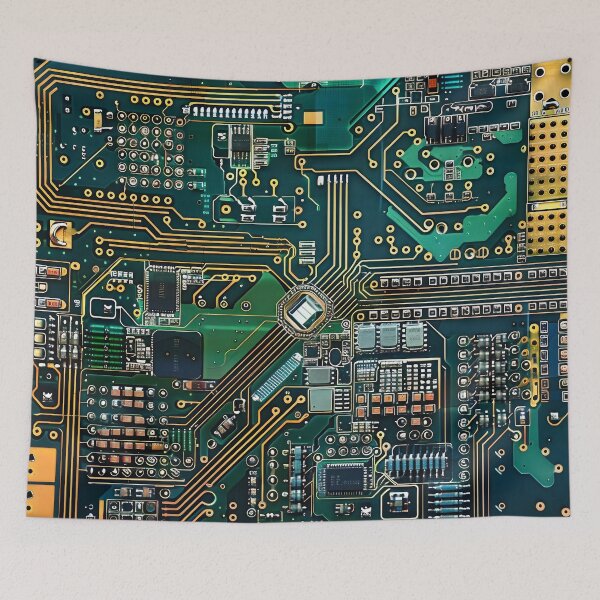 Item preview, Intricate PCB Pattern designed and sold by dcrc.