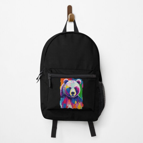 Item preview, Colorful Bear Portrait designed and sold by TMBTM.