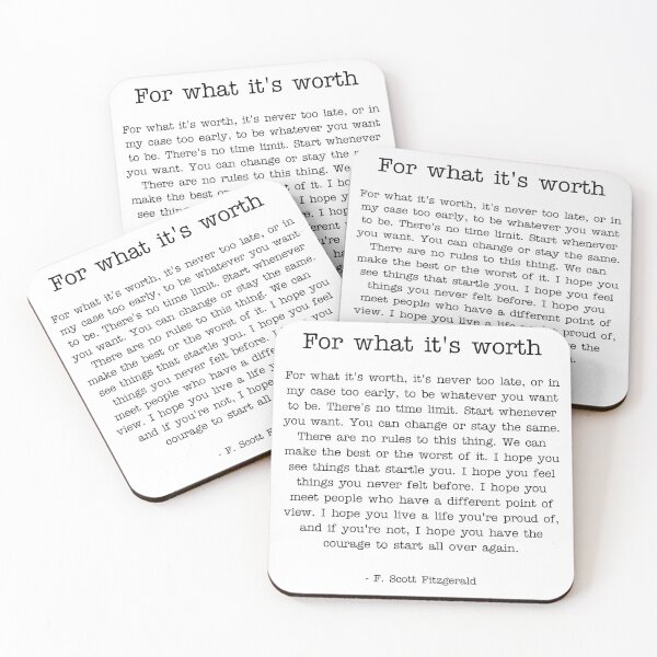 Item preview, For what it's worth designed and sold by Paigaam.