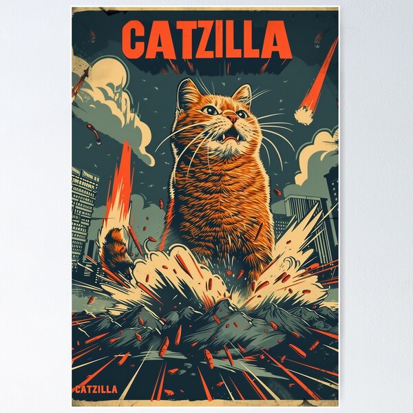 Item preview, Catzilla designed and sold by smartart42.