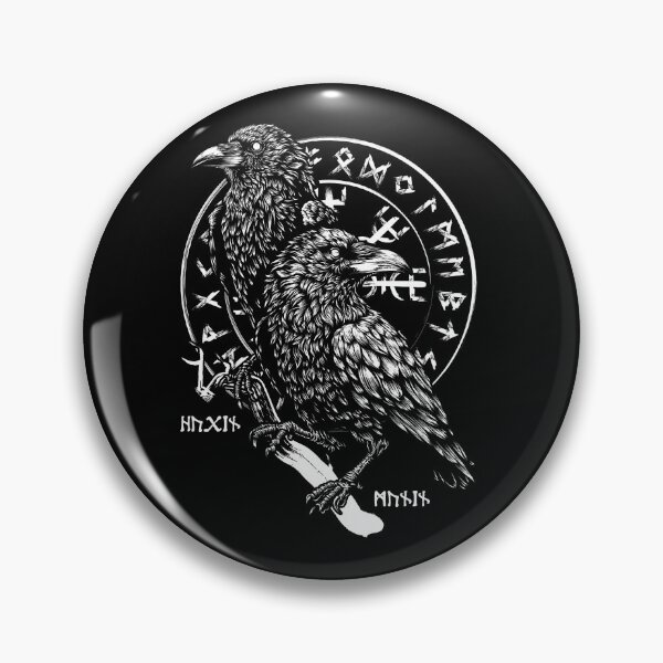 Item preview, Huginn and Muninn designed and sold by zoezowie79.