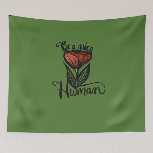 Item preview, Be a Nice Human designed and sold by FrictionMaxxing.