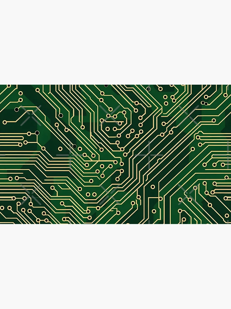 Thumbnail 4 of 4, Coffee Mug, Simple PCB Pattern designed and sold by dcrc.