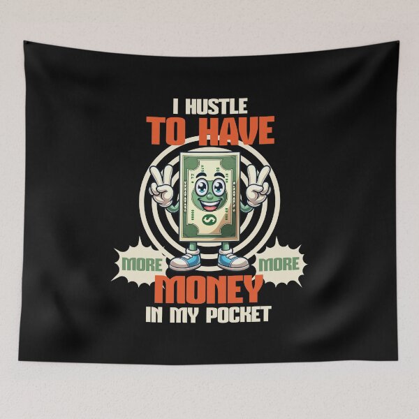 Item preview, Money Hustle designed and sold by RockBeeDesigns.