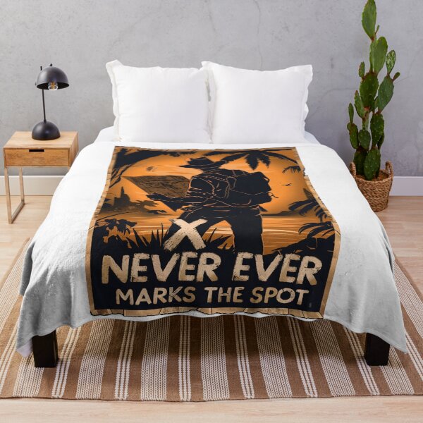 Item preview, X Never Ever Marks the Spot - Map - Quote - Indy designed and sold by Fenay Designs.
