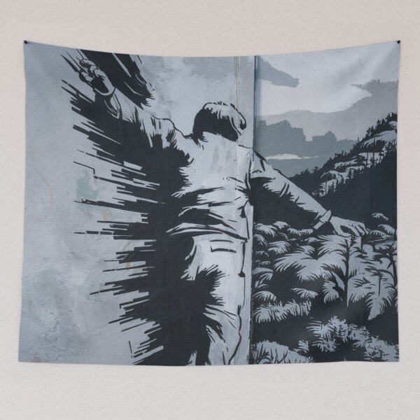 Item preview, Nature Stencil Graffiti designed and sold by Bomax121.