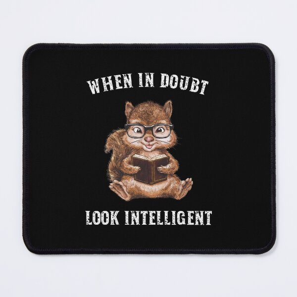 Item preview, When in doubt, look intelligent designed and sold by HeadTurningArt.