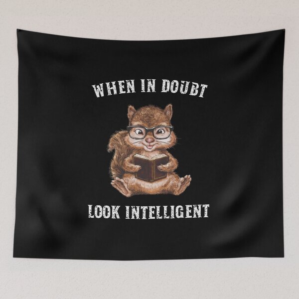 Item preview, When in doubt, look intelligent designed and sold by HeadTurningArt.